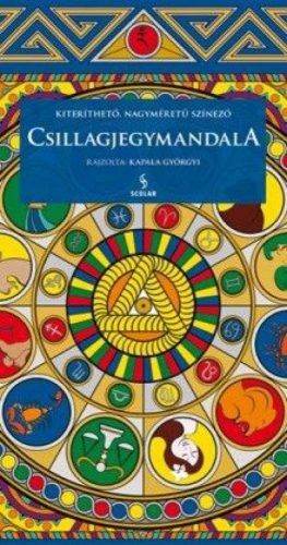 Csillagjegymandala - Nagyméretű színező