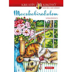 Macskabirodalom - Színezőkönyv