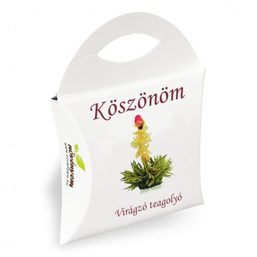 Köszönöm! - virágzó tea - különleges teagolyó